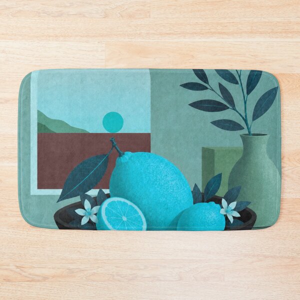 Item preview, Turquoise Lemon Escape designed and sold by joycrysstudio.
