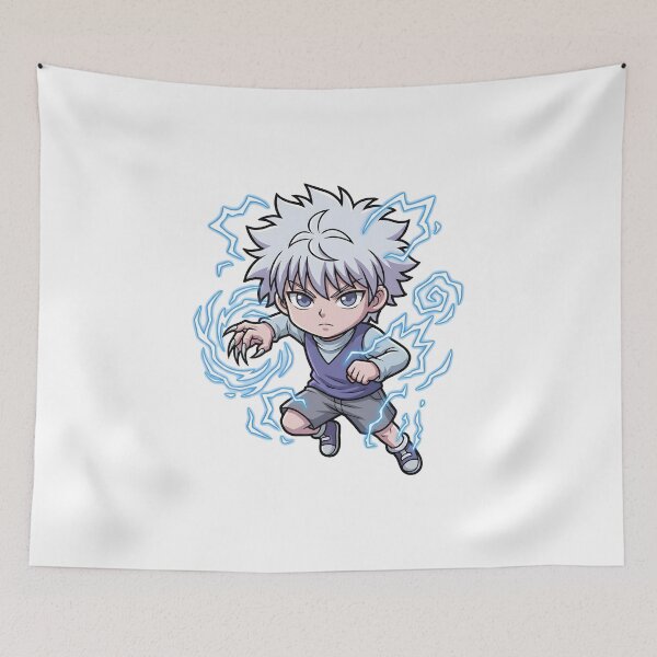 Item preview, Chibi Lightning Speed Speedster - Electric Blue Aura Graphic designed and sold by lamiarte.