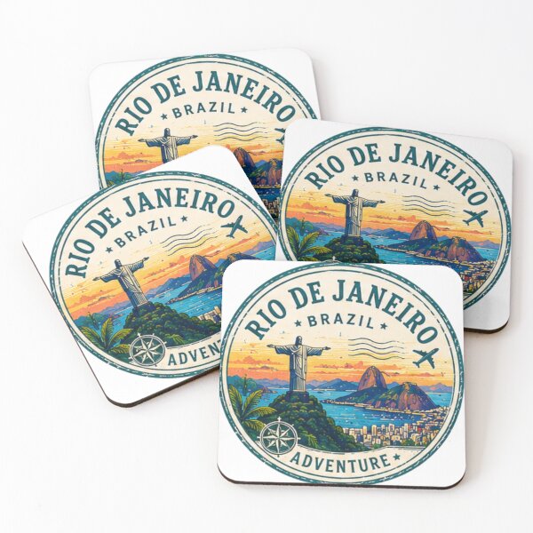 Item preview, Stamp Rio de Janeiro designed and sold by VelumStudio.