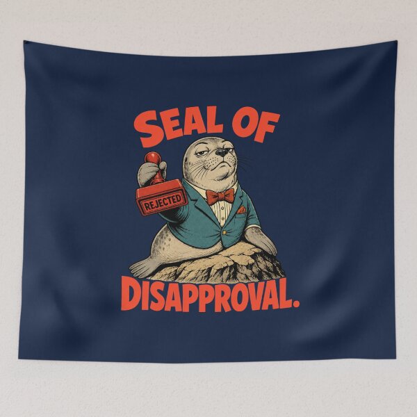 Item preview, Seal Of Disapproval Funny Office Humor Gift designed and sold by Anyshca.