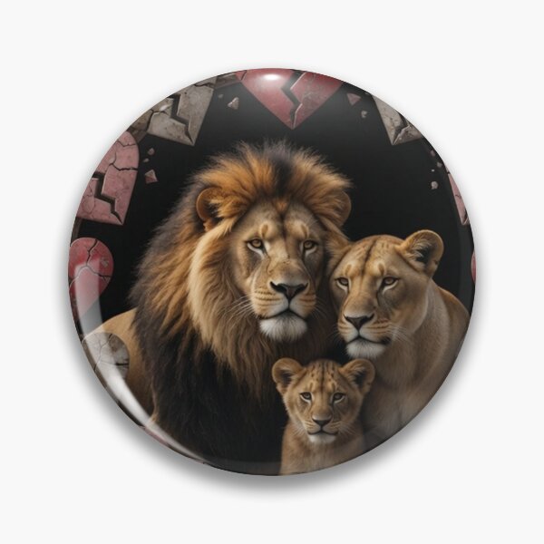 Item preview, Save Us Not Many Of Us Left Lion Family Wildlife Conservation Design designed and sold by Pioneer Spirit Market.