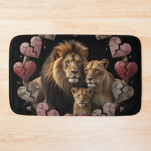 Item preview, Save Us Not Many Of Us Left Lion Family Wildlife Conservation Design designed and sold by Pioneer Spirit Market.