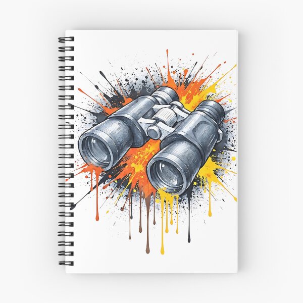 Item preview, Graffiti style binoculars illustration designed and sold by Z-RankCUSTOMS.