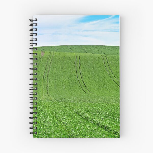 Item preview, Plowed and green wheat fields,Moravia rolling hills,landscape, Chech Republic designed and sold by goceris.