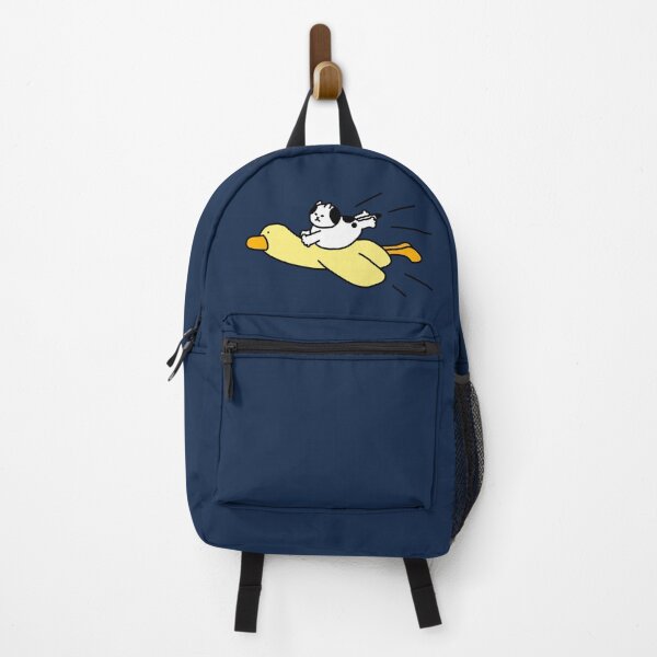 Item preview, a Cat flying on the duck designed and sold by superbaechoo.