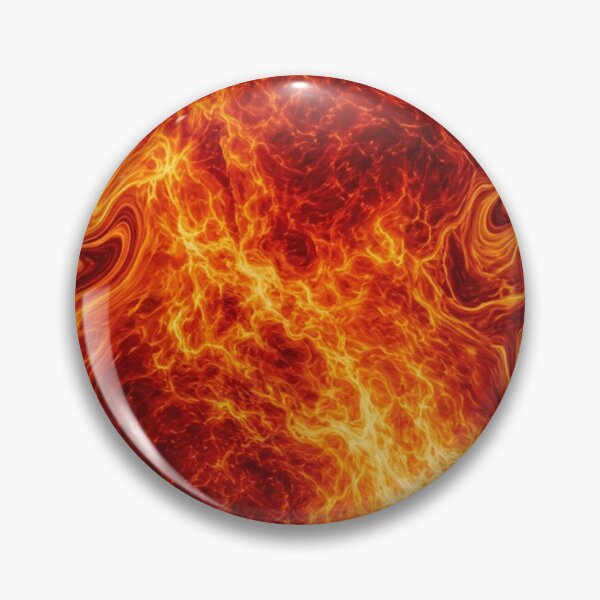 Item preview, Molten Lava Fire Swirl Abstract Pattern designed and sold by WitchyBotanicaArt.