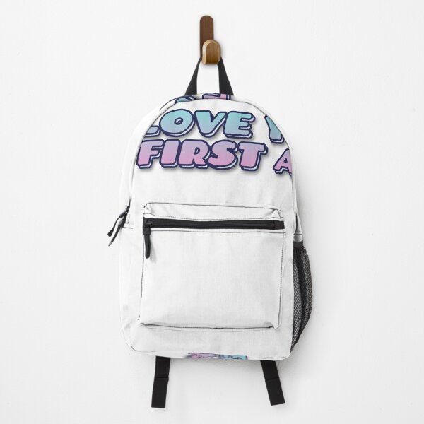 Item preview, "LOVE YOURSELF FIRST ALWAYS" Retro Typography Hood designed and sold by QuirkThreadsCo.