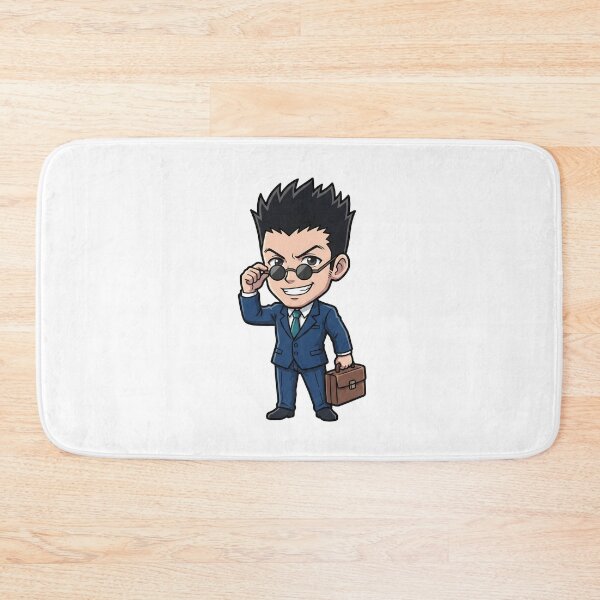 Item preview, Chibi Businessman Secret Agent - Navy Suit Round Glasses Art designed and sold by lamiarte.