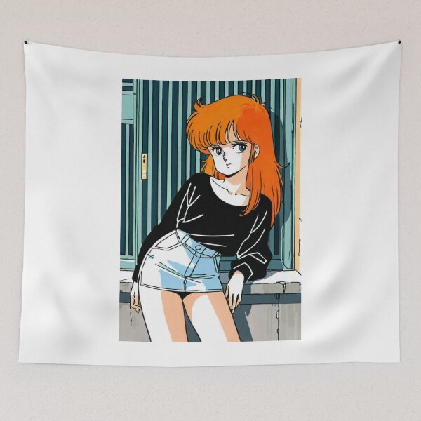 Item preview, Art - Young Woman in Harajuku Style, 1980s Japanese Fashion designed and sold by AnimeShin.
