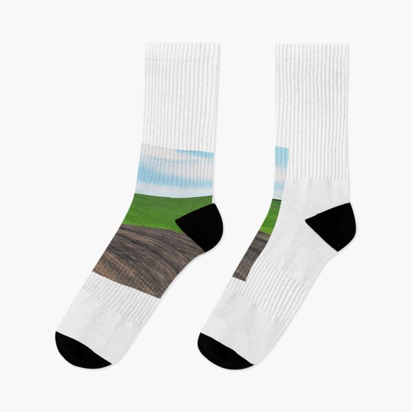 Item preview, Plowed and green wheat fields,Moravia rolling hills,agriculture, landscape at spring ,Chech Republic designed and sold by goceris.