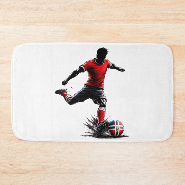 Item preview, Norway Soccer Player Power Kick Graphic designed and sold by ssmg80.