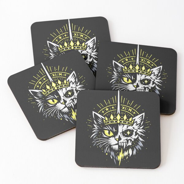 Item preview, Crest of the King of the Cat Gods designed and sold by Cathedral of Curiosity.