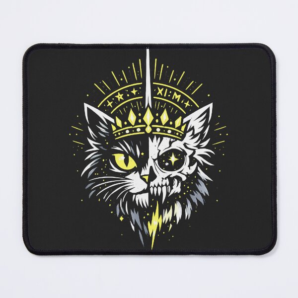 Item preview, Crest of the King of the Cat Gods designed and sold by Cathedral of Curiosity.