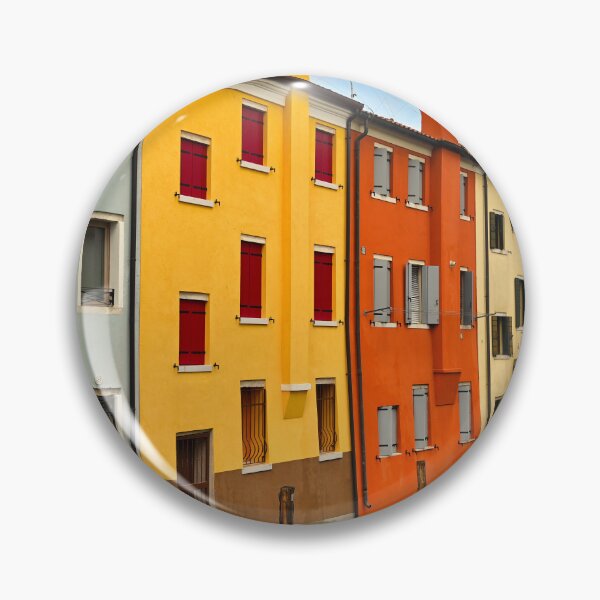 Item preview, Old colourful houses and boats, Chioggia, Italy designed and sold by goceris.