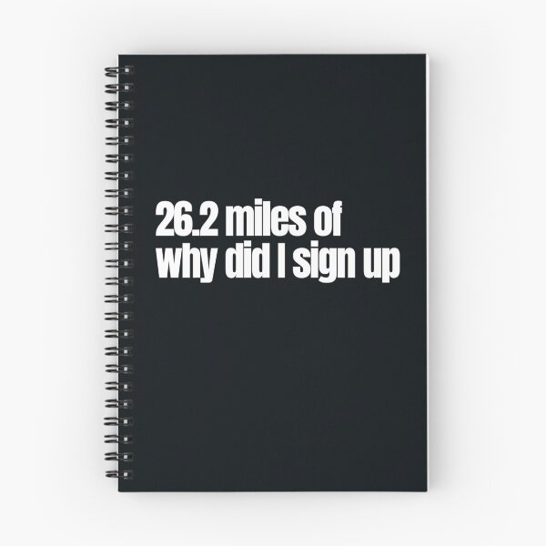 Item preview, 26.2 Miles of Why Did I Sign Up – Funny Marathon Quote designed and sold by hhells.