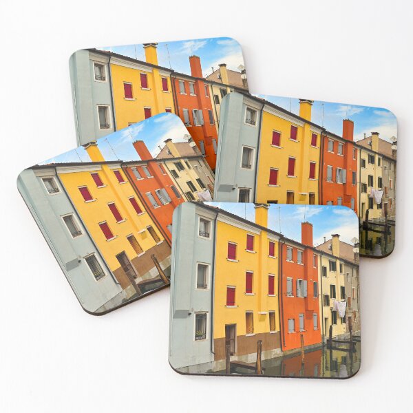 Item preview, Antiguas casas coloridas y barcos, Chioggia, Italia designed and sold by goceris.