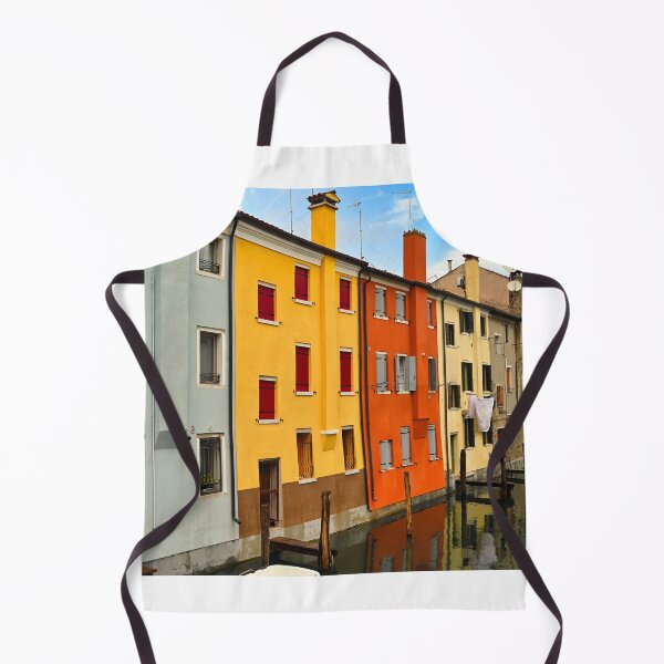 Item preview, Old colourful houses and boats, Chioggia, Italy designed and sold by goceris.