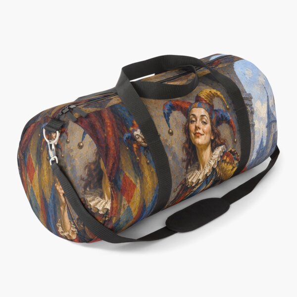 Item preview, Female Court Jester painting. designed and sold by GalleryKauffeld.