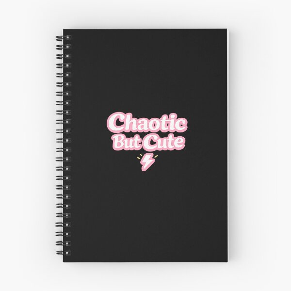 Item preview, Chaotic But Cute | Y2K Typography T-Shirt Design designed and sold by rigelcreation.