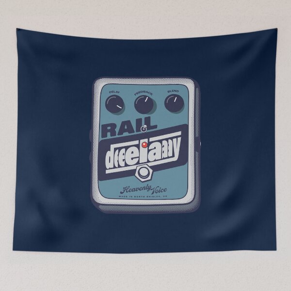 Item preview, Great Rail Delay Guitar Effect designed and sold by BorysMano.