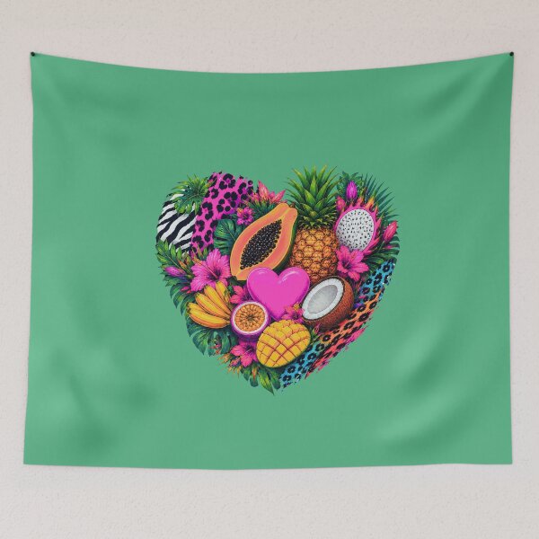 Item preview, Tropical Wild Heart | Exotic Animal Print Paradise designed and sold by Aimetoi.
