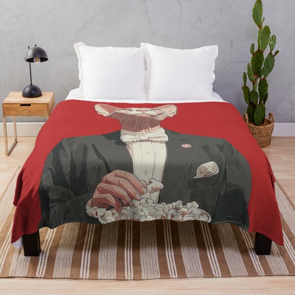 Item preview, Distinguished Sphynx Cat at the Movies designed and sold by obstinator.