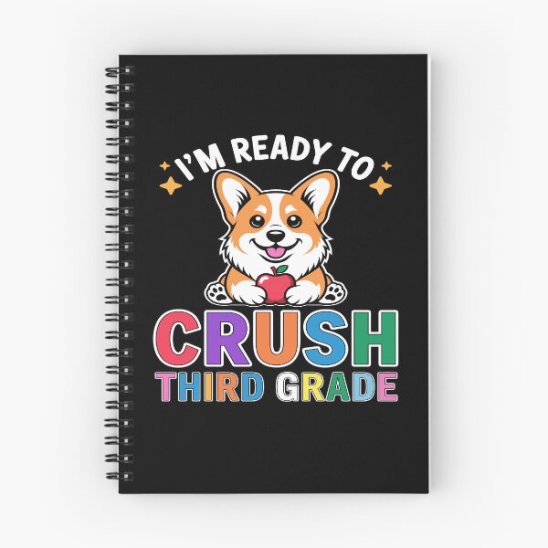 Item preview, Ready to Crush Third Grade Corgi Dog Day of School designed and sold by mareix.