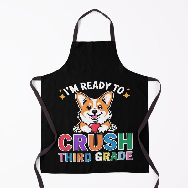 Item preview, Ready to Crush Third Grade Corgi Dog Day of School designed and sold by mareix.