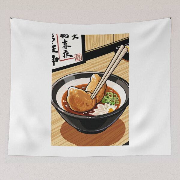 Item preview, Cuisine - Traditional Ramen Bowl, Umami Flavor and Comfort designed and sold by AnimeShin.