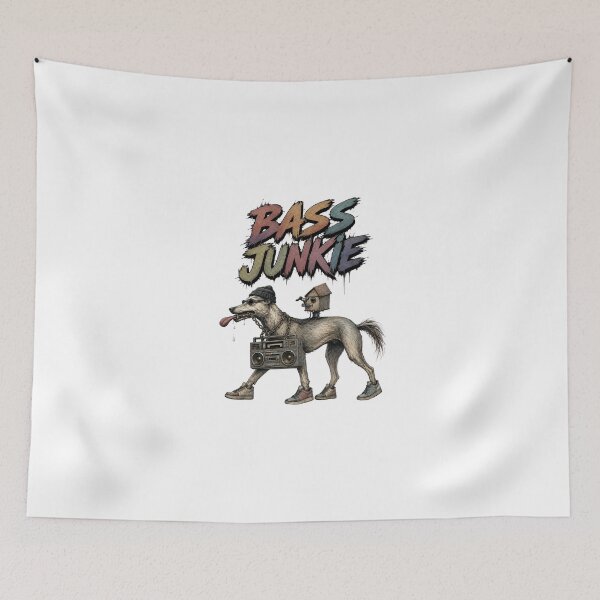 Item preview, Bass Junkie  dog designed and sold by DAX4ART.