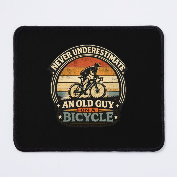 Item preview, Vintage Cycling Retro Bicycle Rider Sunset designed and sold by MizoX7.
