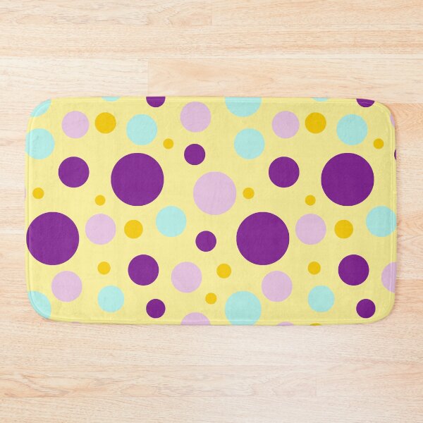 Item preview, Modern Circle Pattern – Pastel Yellow Geometric Polka Dot Seamless Pattern designed and sold by ViviNyks.
