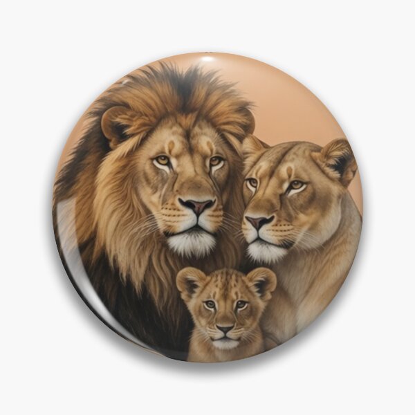 Item preview, Save Us Not Many Of Us Left Lion Family Wildlife Conservation Design designed and sold by Pioneer Spirit Market.