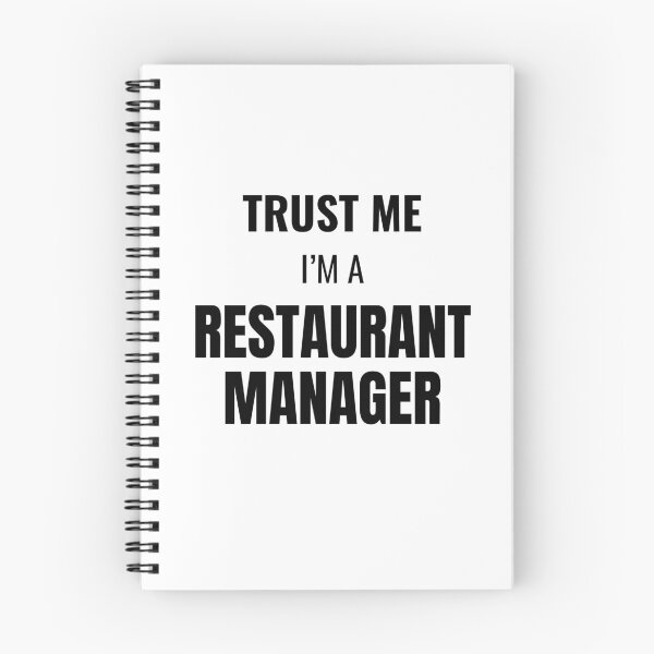 Item preview, Trust Me I'm a Restaurant Manager (Black) designed and sold by ShipCrewNation.