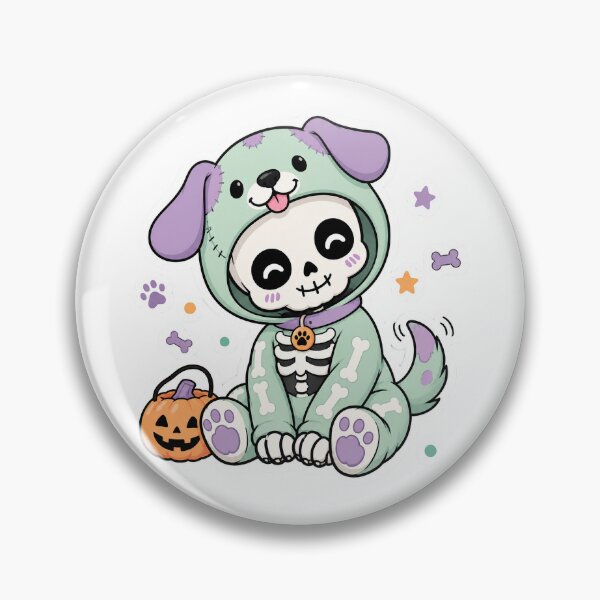 Item preview, Cute  Skeleton Puppy Costume designed and sold by naruto4925.