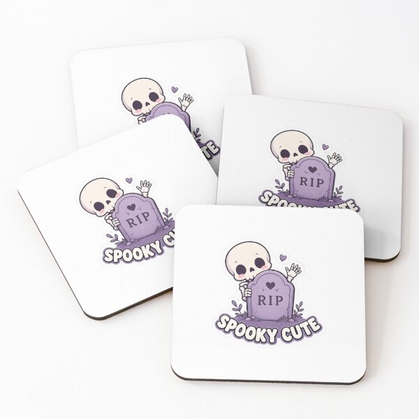 Item preview, Cute Spooky Skeleton Ghost Tombstone designed and sold by naruto4925.