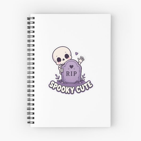 Item preview, Cute Spooky Skeleton Ghost Tombstone designed and sold by naruto4925.