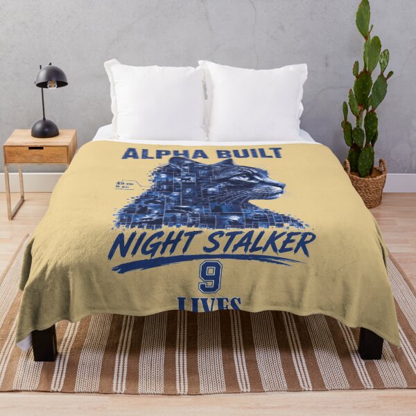 Item preview, Night Stalker Alpha Cat Mosaic designed and sold by AbderraimArt.