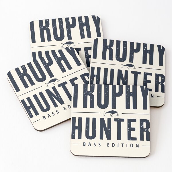 Item preview, Trophy Hunter Bass Edition Vintage Bass Fishing T-Shirt designed and sold by TeeVerse27.