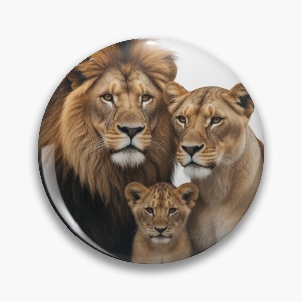 Item preview, Save Us Not Many Of Us Left Lion Family Wildlife Conservation Design designed and sold by Pioneer Spirit Market.