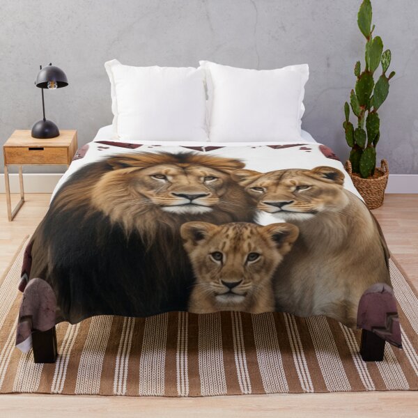 Item preview, Save Us Not Many Of Us Left Lion Family Wildlife Conservation Design designed and sold by Pioneer Spirit Market.