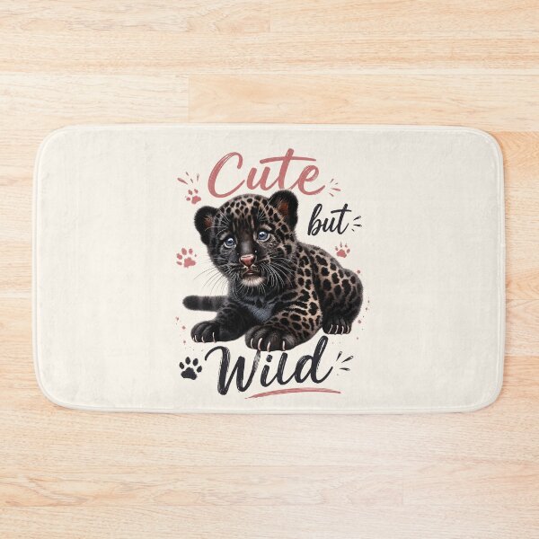 Item preview, Cute but Wild Baby Panther Cub designed and sold by SweetLilith.