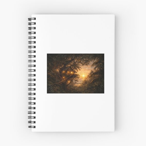 Item preview, Sunset Treehouse Retreat designed and sold by celestialseastc.