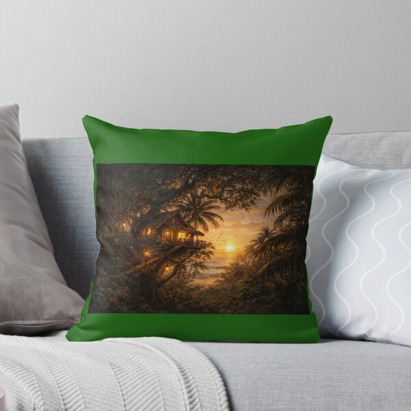Item preview, Sunset Treehouse Retreat designed and sold by celestialseastc.