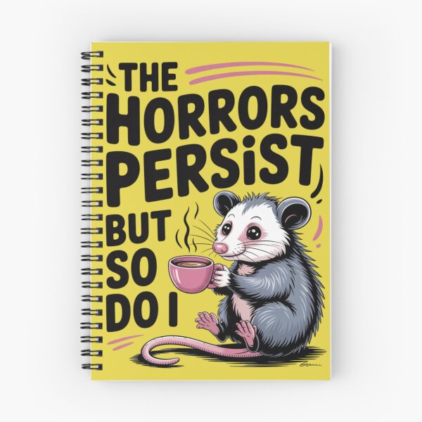 Item preview, OPOSSUM - THE HORRORS PERSIST BUT SO DO I  designed and sold by 123ks.