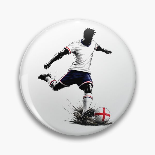Item preview, England Soccer Player Power Kick Graphic designed and sold by ssmg80.