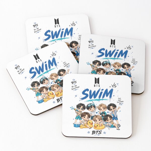 Item preview, Kpop Boyband Swim Art Design, Freebies for Fans designed and sold by WillowPrint.