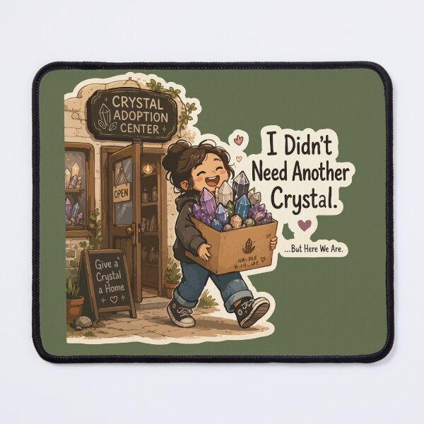 Item preview, I Didn't Need Another Crystal Funny Crystal Lover designed and sold by SimplePoDesign.