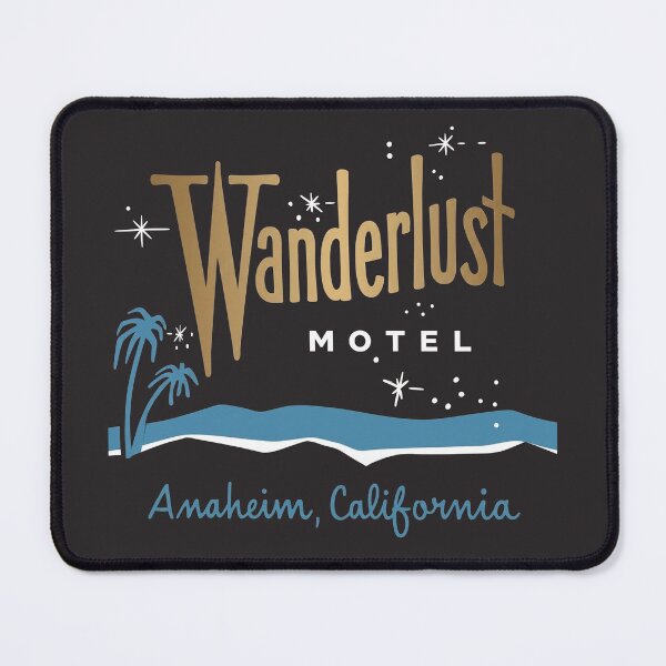 Item preview, Wanderlust Motel Anaheim California designed and sold by Corinne Alexa Jackson.