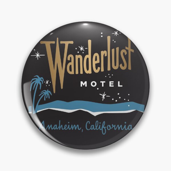 Item preview, Wanderlust Motel Anaheim California  designed and sold by Corinne Alexa Jackson.